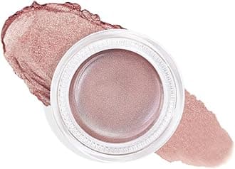 Single Cream Eye Shadow,Antique Rose Shimmer Glitter Natural Nude Monochrome Eyeshadow Palette,Waterproof,Long Lasting Naturing-Looking,Vegan & Cruelty-Free,R02