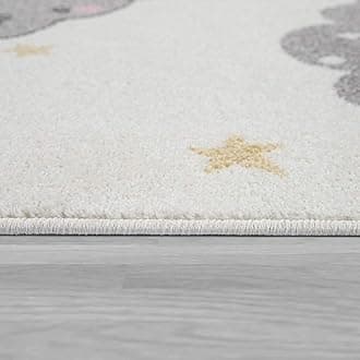 Paco Home Children's Rug Child's Room Girls Boys Various Motifs And Sizes, Size:80x150 cm, Colour:Cream