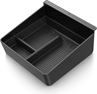 Non-Slide Centre Console Organiser Tray Designed for Tesla Model Y Juniper (Only Premium & Performance 2025/26) and Model 3 Highland (Standard, Premium & Performance 2024/25/26) Accessories