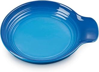 Le Creuset Signature Stoneware Spoon Rest, 6 Inches, Marseille