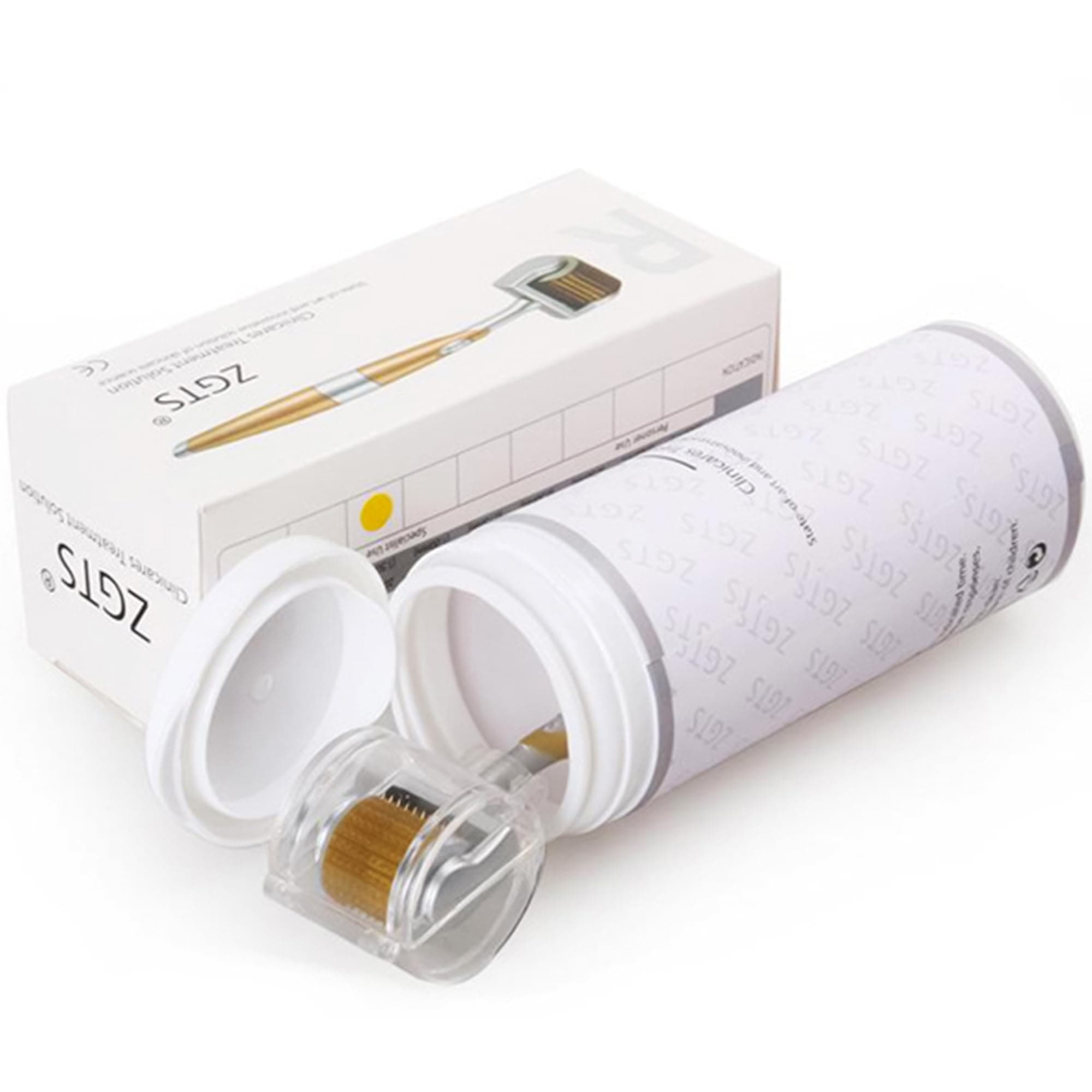 ZGTS Derma Roller System 192 Needles Titanium Alloy Needles Roller for Acne S...