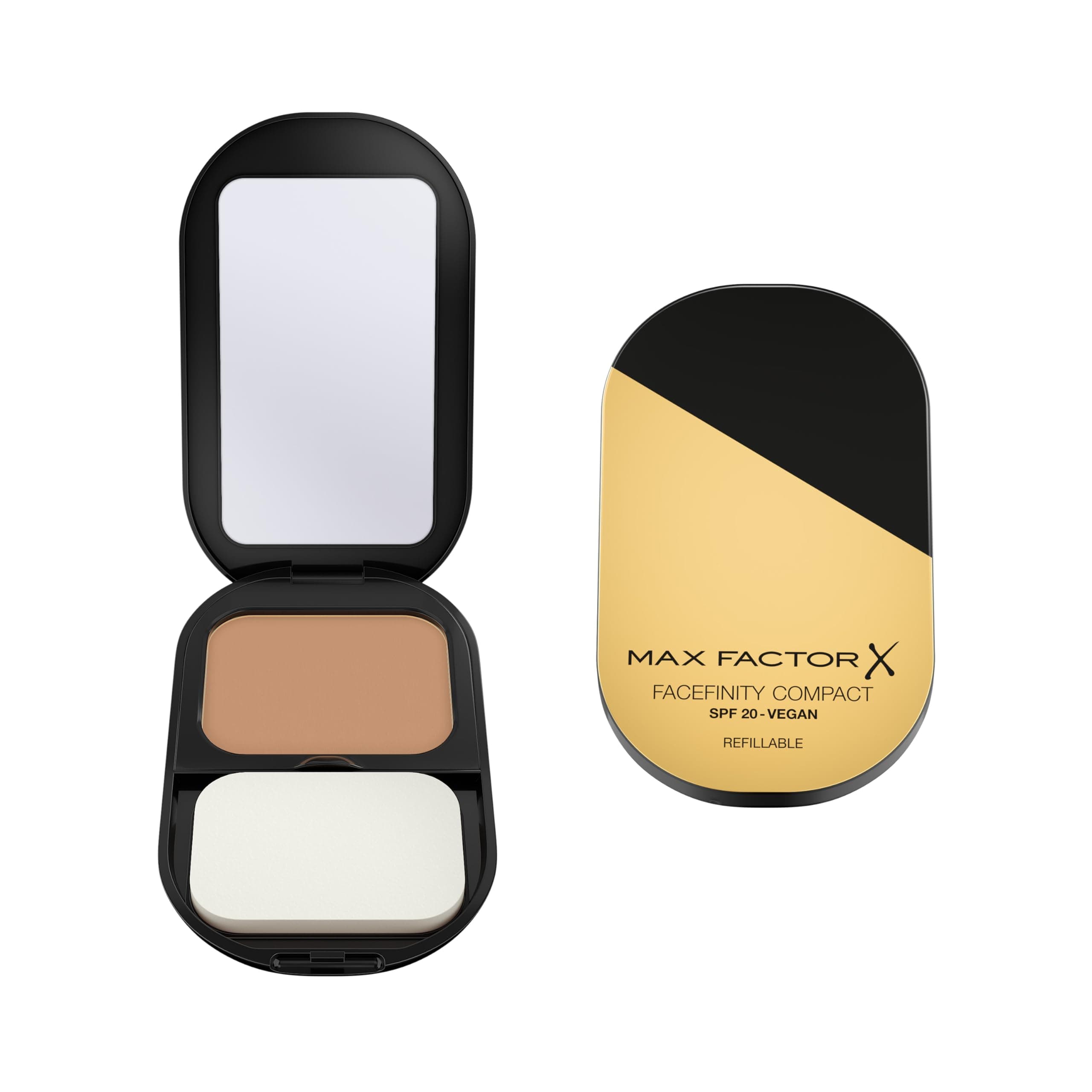 Max Factor Facefinity Compact Foundation, 02 Ivory, 10 g