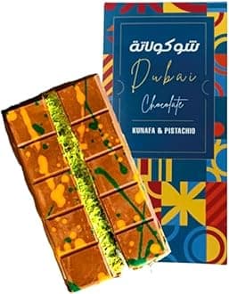 Dubai Chocolate pistcahio and Kunafa chocolate bar 200g