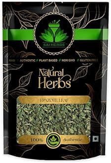 SAI HERBS Epazote Leaf - Chenopodium Ambrosioides - Pure & Natural (500 Grams)