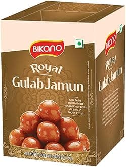 Bikano Royal Gulab Jamun | Traditional Indian Sweet | 1kg Pack