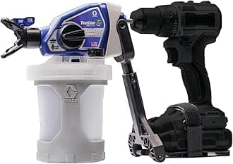Magnum 26D361 TrueCoat 360 Cordless Connect, Handheld Cordless Airless Paint Sprayer, Drill Sprayer, household purposes, small paint projects (max. pressure 138 bar)