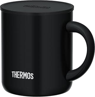 THERMOS JDG-282C SMB Stainless Steel Vacuum Insulated Mug, 9.5 fl oz (280 ml), Smoke Black