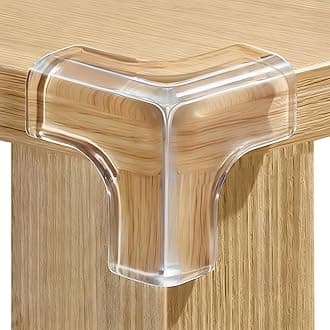 24 Pack Corner Protectors Baby Proofing Clear Corner Guards Table Corner Protector for Furniture, Baby Safety Corner Bumpers Covers, Furniture & Sharp Corner Baby Proofing, T-Shaped