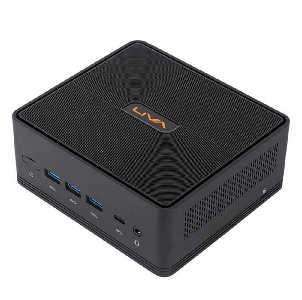 ECS Elitegroup LIVA Z2 Everyday Value Desktop Black (Intel Celeron N4100 2-Core, 4GB RAM, 500GB HDD (2.5), Intel UHD 600, Wifi, Bluetooth, 3xUSB 3.0, 1xHDMI, Win 10 Pro)