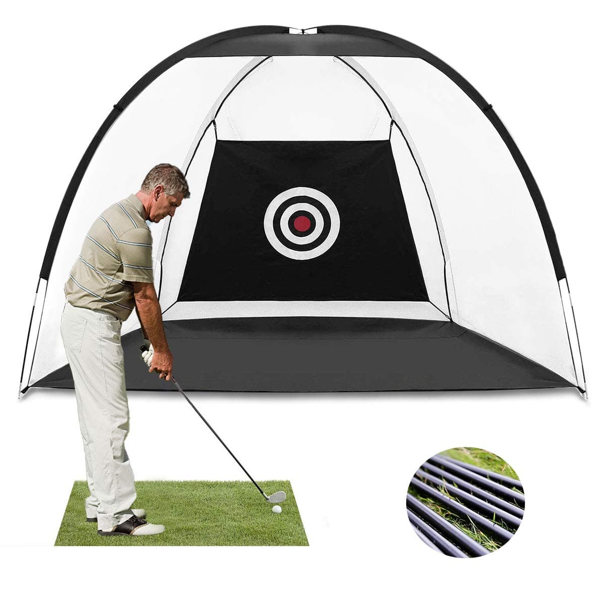 Kerrogee Golf Hitting Nets,Golf Chipping Net Training Aids Golf Practice Net for Backyard, Testing Range, Swing and Clubs Improving