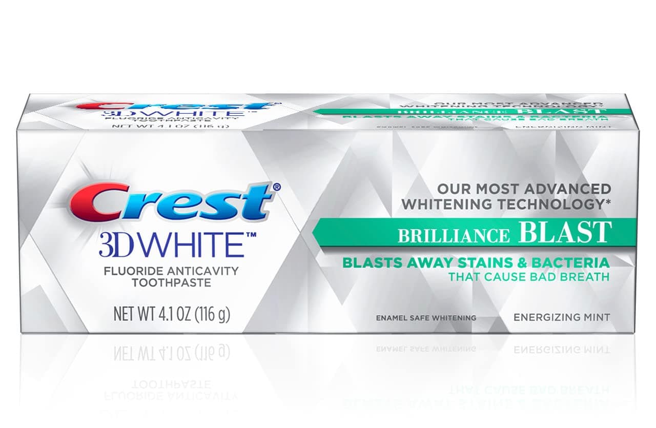 Crest 3D White Brilliance Toothpaste Blast