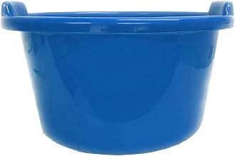 Kuber Industries Unbreakable Multipurpose Bathroom Deep Tub 40 Litre (Blue)-CTKTC13447