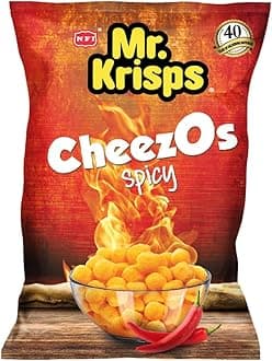 Mr. Krisps Spicy Hot Cheezo's 80g