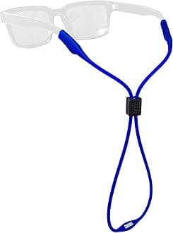 Chums Slim Retainer - Adjustable Eyewear Keeper - Thin Silicone Safety Eyewear Retainer for Women & Men