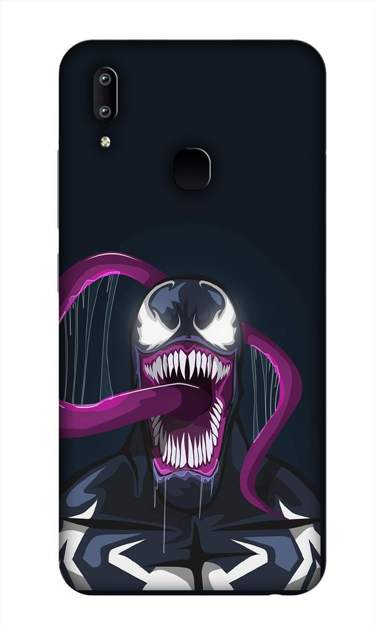 Marvel vanem Spiderman Design Printed Designer Hard PC Slim Light Weight Back Cover Case Compatible with Vivo Y93 Cartoon/Superhero/Pattern/Quotes/Art/Designer Cover