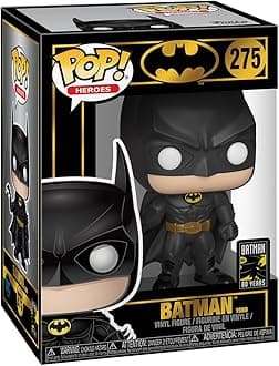 Pop Heroes: Batman 80th - Batman - (1989),Multicolor, Standard - DC Comics - Collectable Vinyl Figure - Gift Idea - Official Merchandise - Toys for Kids & Adults - Superheroes Fans