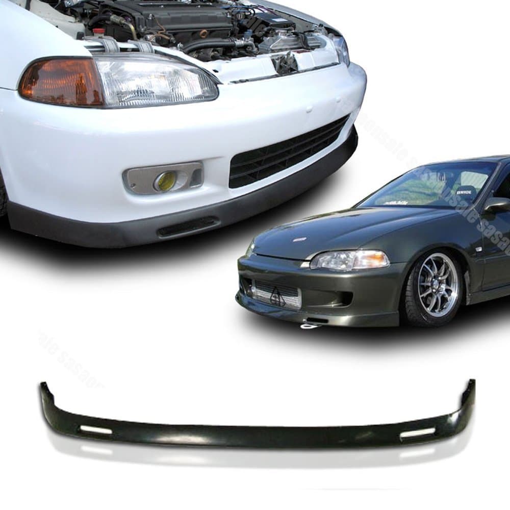 NEW - 1992-1995 HONDA CIVIC Coupe Hatchback BYS Type Front PU Bumper Lip