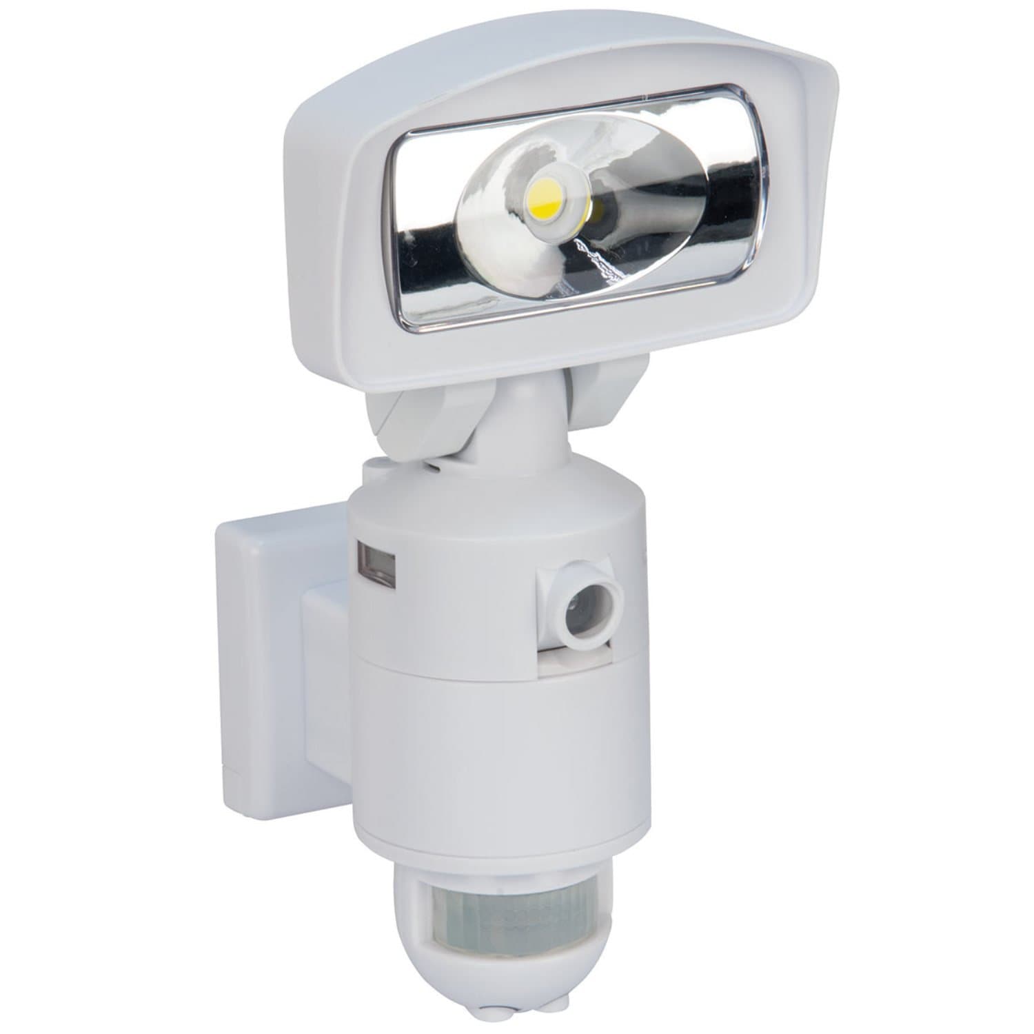 NightWatcher NE400 16W LED Security Light with HD Camera 4GB SD in White