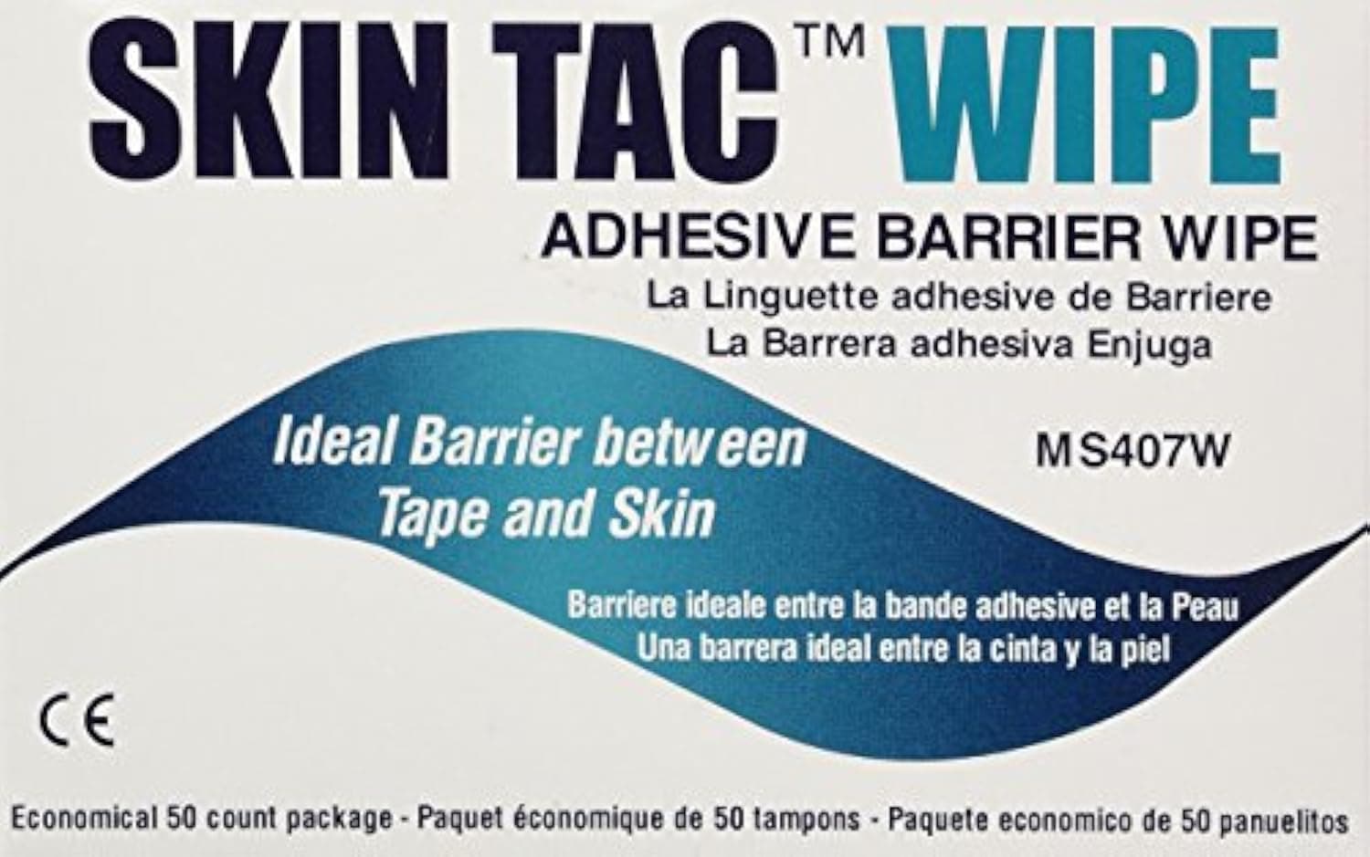 Adhesive Barrier Wipes 50 count
