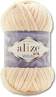 100 g Alize Velluto Wool in 30 Selections (310 | Honey)
