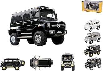 Magicwand® 1:24 Scale Die-Cast Merrc U5000 Monster with 6 Openable Doors Working Headlights & Tail Lights【Pack of 1】【Colors as Per Stock】