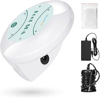 Portable Ionic Detox Foot Bath Machine, Ionic Detox Foot Spa Chi Cleanse with 5 Liners for Home Use Spa Club Salon or Holiday Travel Gift US Stock(Tub not Include)