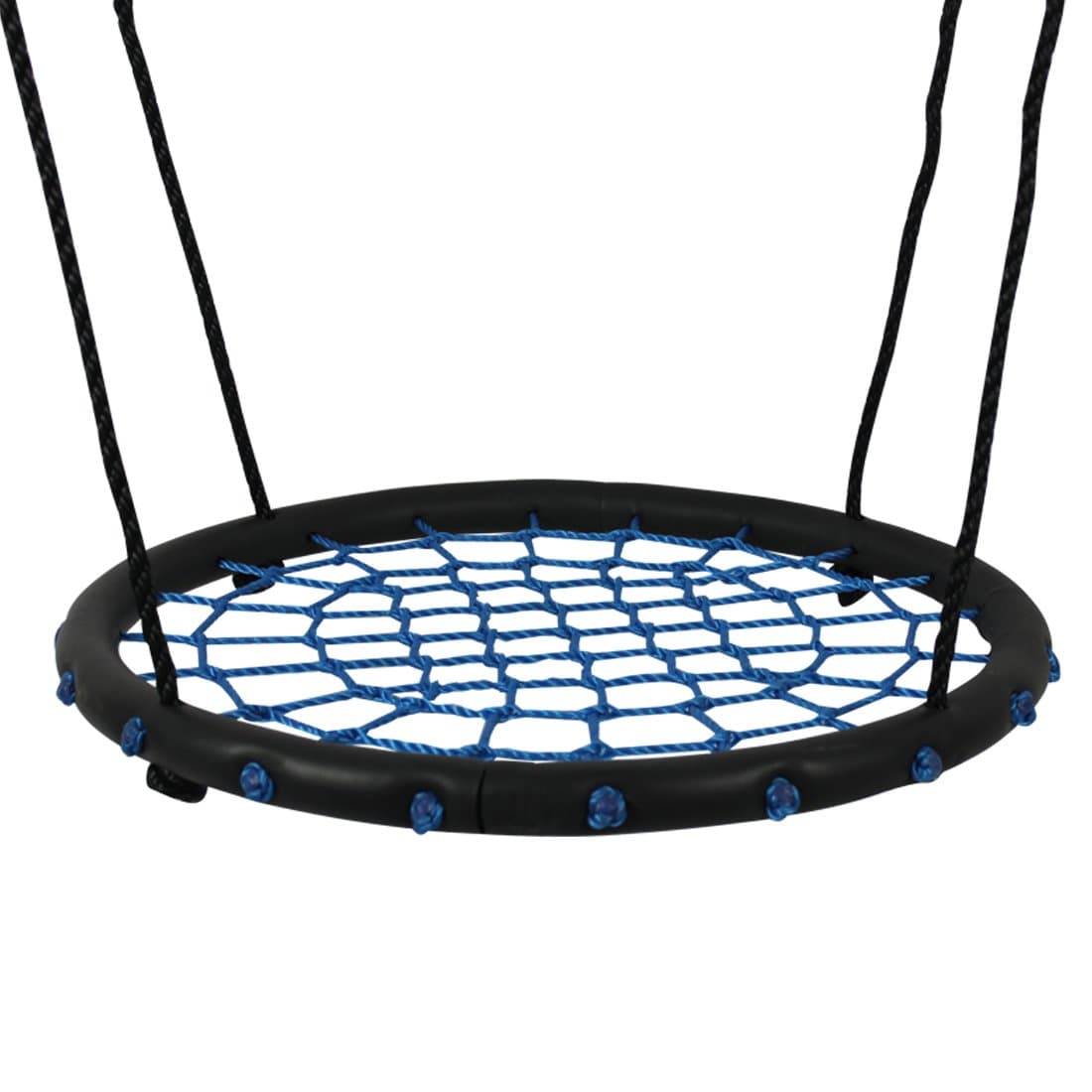 Disc Giant Nest Web Net Tree Swing Monkey Rope Hanging Swing Seat Sets Heavy Duty for Garden Backyard Outdoor for Kids Children Adult