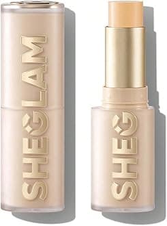 SHEGLAM Skin Magnet High Coverage Foundation Stick Longwear Medium Face Makeup for All Skin Types-Buttercream