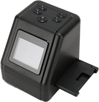 Dpofirs Film Slide Scanner Dpofirshr356kbuzs, 12MP, 2.0inch LCD, Convert 135mm 126mm 110mm Film to JPG Digital Photos