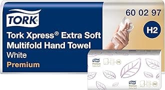 Tork Xpress Multifold Hand Towels White H2, Extra Soft, 21 x 100 Sheets, 600297