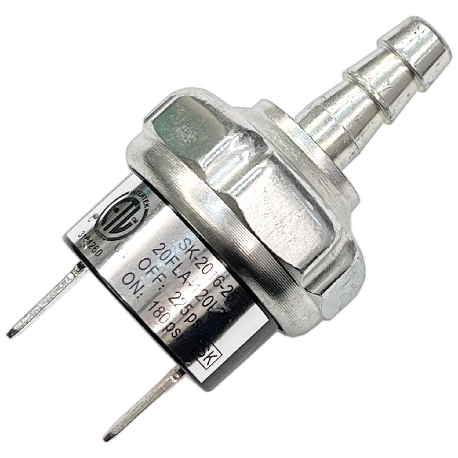 180-225 PSI Air Compressor Micro Pressure Feed Switch for Dewalt Porter Air Compressor D55146 Type 8 4.5 Gallon, D55168, D55167, D55146-CA, D55168-CA Replaces #