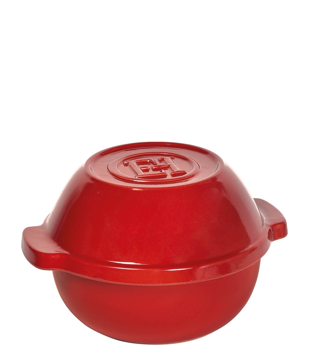 Ceramic Bread/Potato Cooker | Burgundy