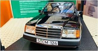 LANUVA Simulation Car Model Best Gift 1/18 For Benz W124 V12 Resin Deluxe Limousine Static Car Model Classic Collectibles