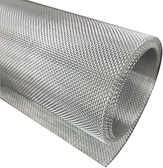 - Stainless Steel #30Mesh -Size:15.7"x47.2"(40x120cm) SS304 Wire Mesh Screen,for Vent,Cage,Garden, Window Screen, Filter Mesh
