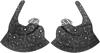 Compatible with BMW M1000R M1000RR S1000R S1000RR S1000XR 2023 Carbon Fiber Wheel Cover Kit Air Deflector Fairing Motorcycle Accessories(Matte Forged)