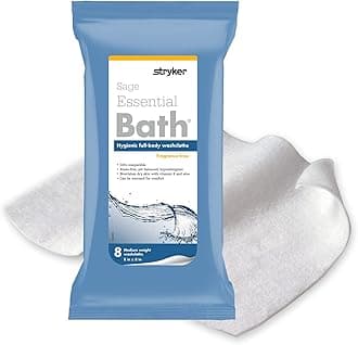 Comfort Personal Cleansing TO7900PK - Comfort Bath Cleansing Washcloths White