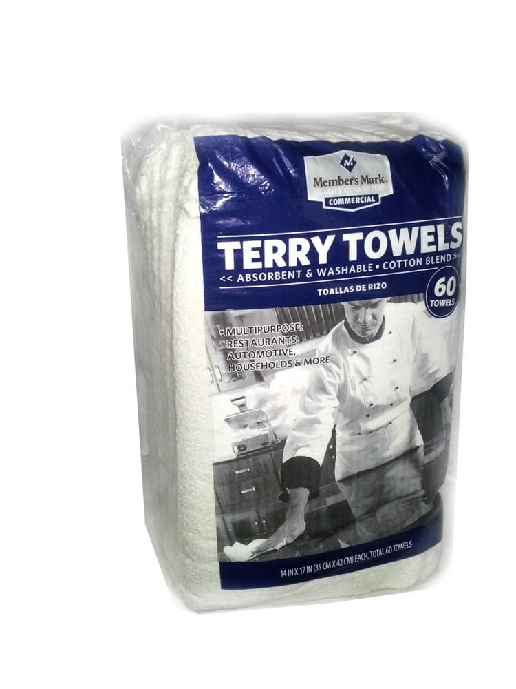 Member's MarkTerry Towels - 60 pk.