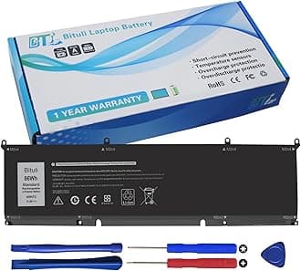 Bituli 69KF2 Battery Replacement for Dell G7 15 7500 G15 5510 5511 5515 5520 ...
