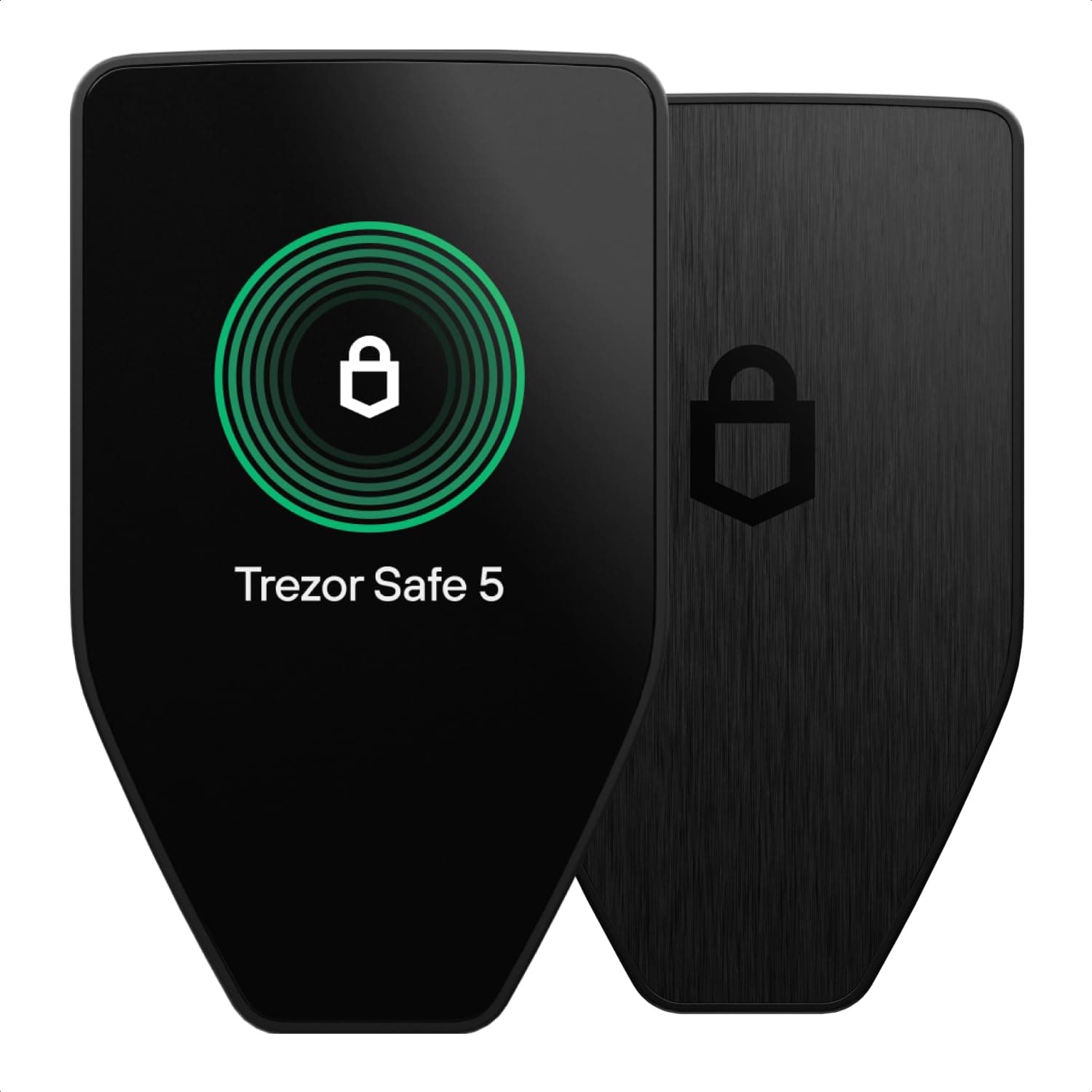 [TREZOR] Safe 5 - Crypto Hardware Wallet with Secure Element & Passphrase, Color Touchscreen and Haptic Feedback, Protect your Bitcoin and Digital Assets (Black Graphite)