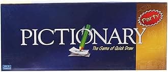 Pictionary Board Game for Kids and Adults Quick Draw Sketches Crazy Guesses All Ages Card Board Game