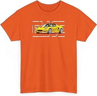 British Sports Car Elise Vector Art Unisex Cotton T-Shirt
