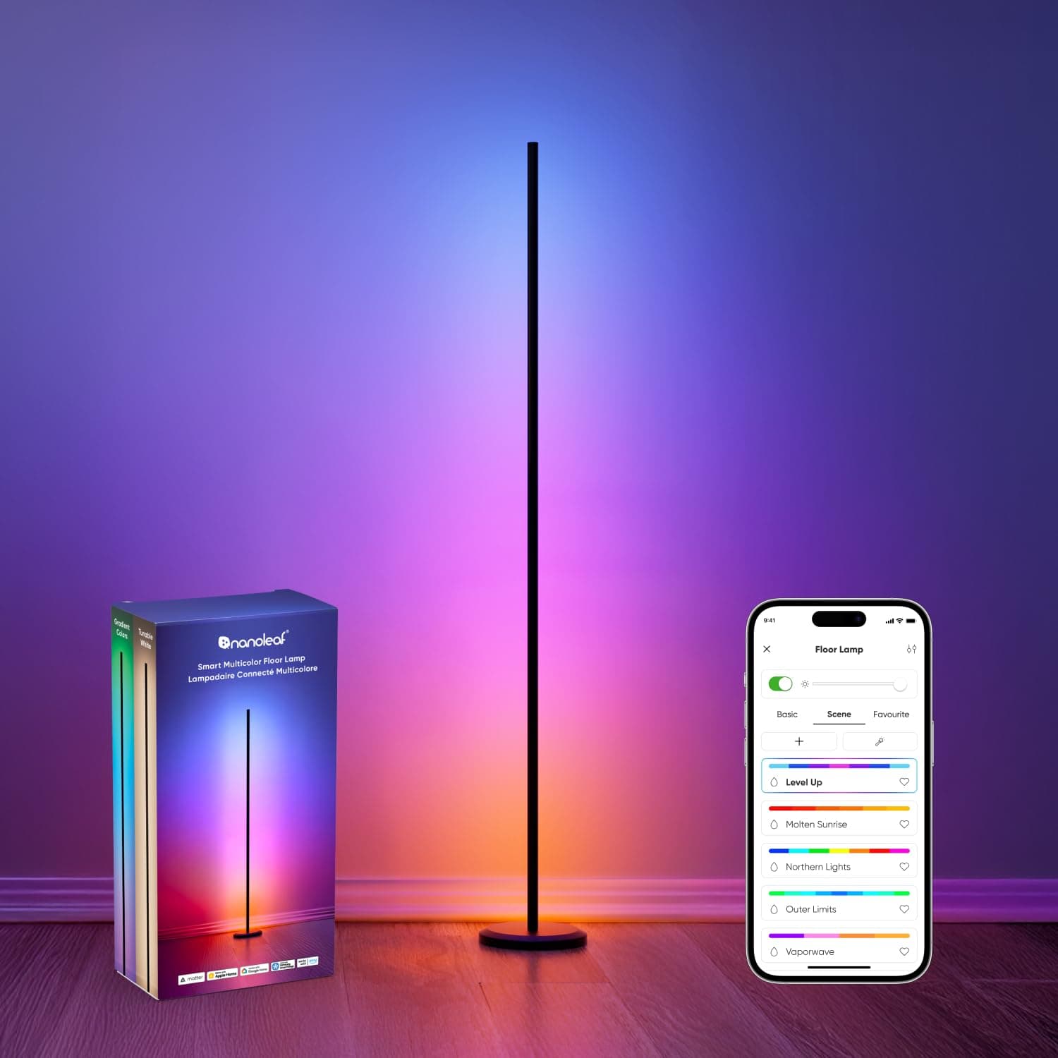 Matter Smart Multicolor Floor Lamp