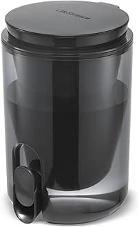 Home Studio Water Filter Dispenser, 10-Cup, Obsidian Black, BPA-Free Designed for Everyday Protects Against Bacteria, parasites, microplastics, PFAS, Lead, and Improves Taste