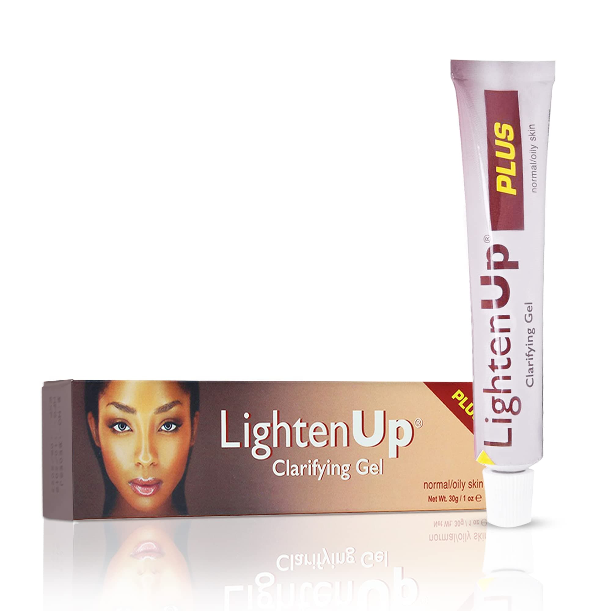Lighten-Up Plus Clarifying Gel - 1 fl oz / 30 ml - Brightening Cream for Knuckles, Elbows, Hands, Armpits, with Alpha Arbutin, Fruity Tamarind Extract