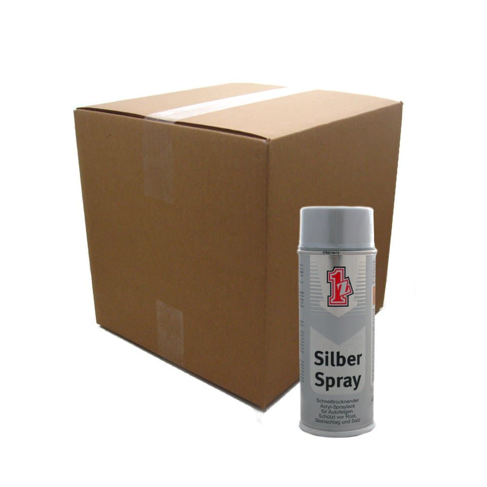 einszett 970331 Silver Spray Paint - 13.5 fl. oz., (Pack of 12)