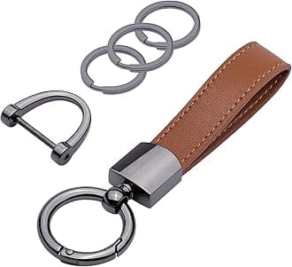 Genuine Leather Key FOB Keychain