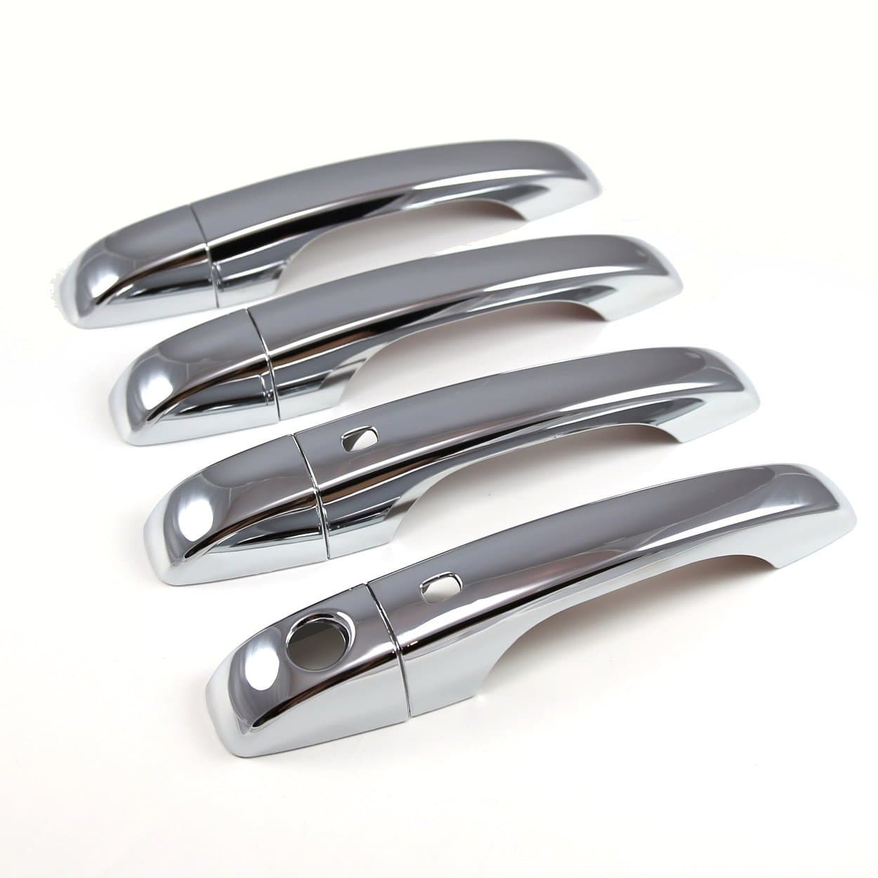Chrome Door Handle Covers with Smartkey Access for 2013-2018 Dodge Journey (4 Doors)
