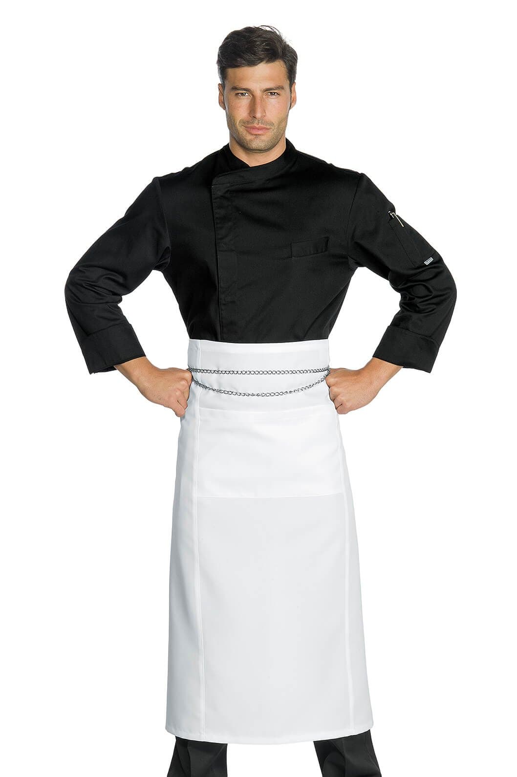 IsaccoSuzuka Micro Chef Jacket, Black