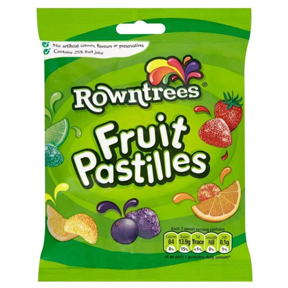 Rowntree's® Vegan Friendly Fruit Pastilles Sharing Pouch 143g