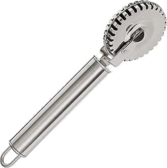 Küchenprofi Ravioli Cutter, 18/10 Stainless Steel Pastry and Pasta Cutting Wheel, Perfect for Cutting, Sealing, and Crimping Fresh Pasta and Pastry Dough